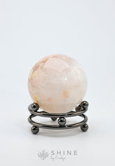 Blossom Sakura Agate Sphere 6cm - Shine by Evelyn - C0786